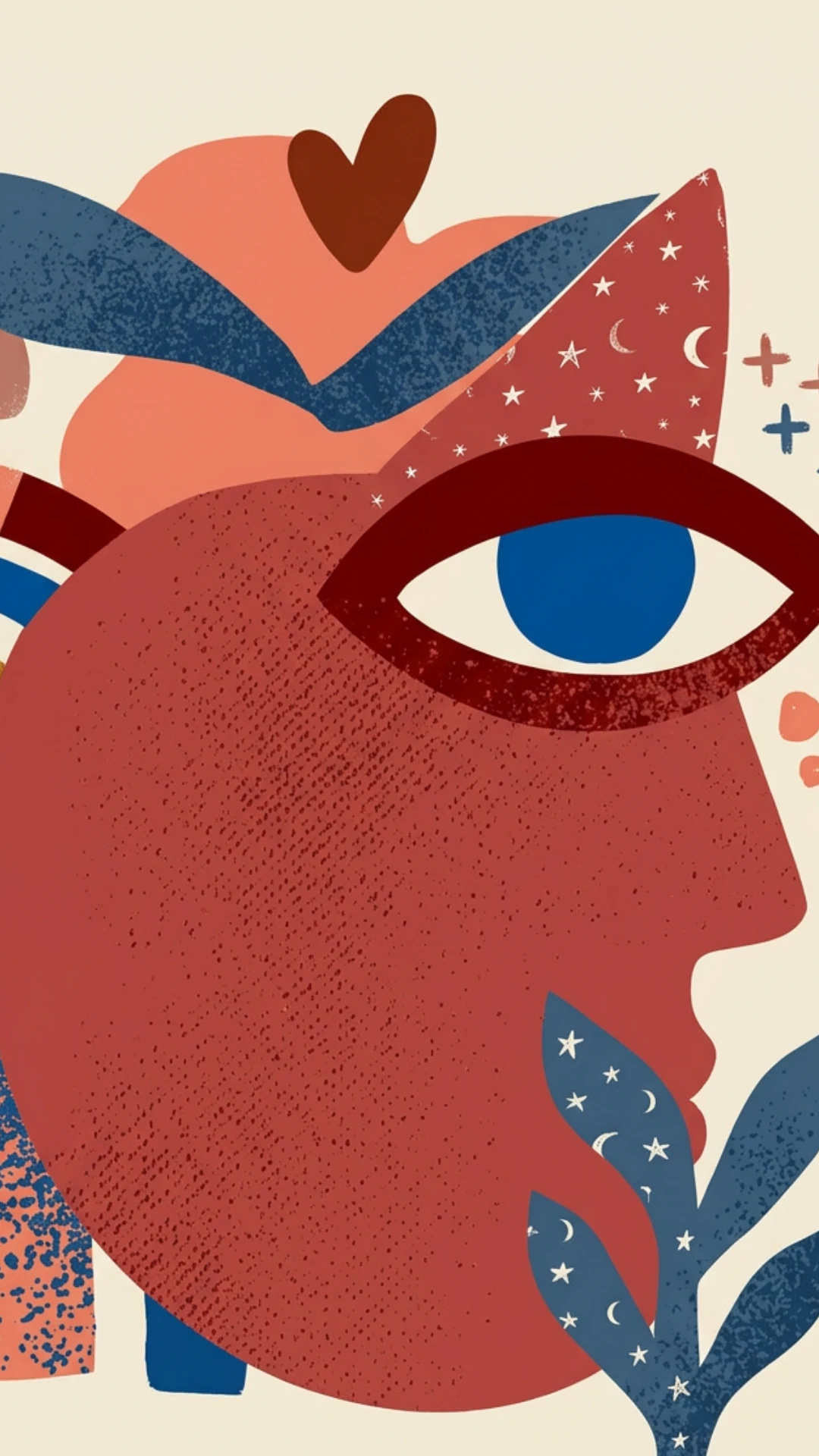 Individual counselling Sydney – abstract illustration representing personal reflection and growth